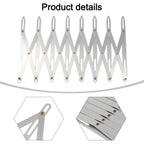 Adjustable Aluminum Sewing Gauge for Accurate Button Spacing (2010–2023)