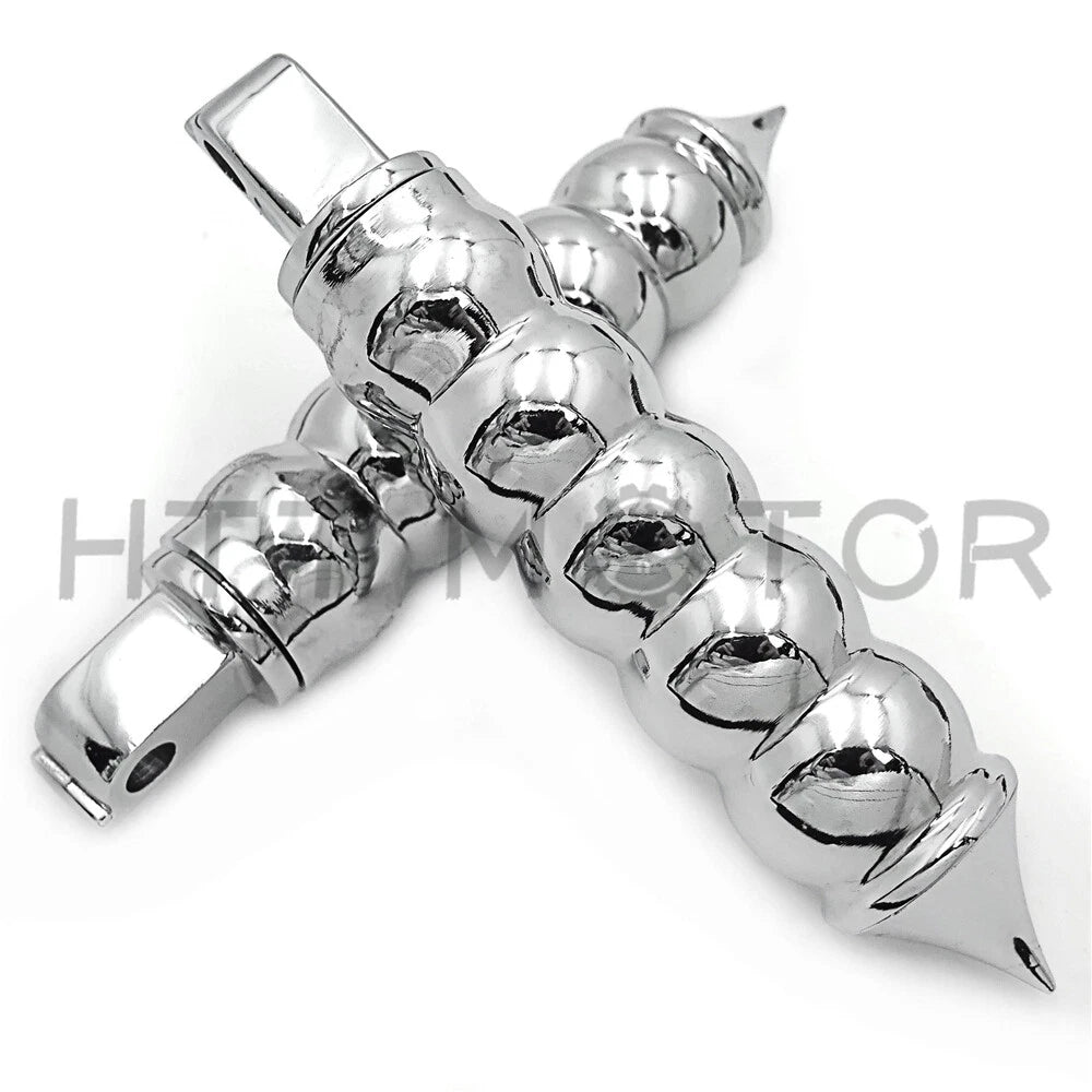 Chrome Billet Calabash Footpegs for Victory Hammer (2005–2017)