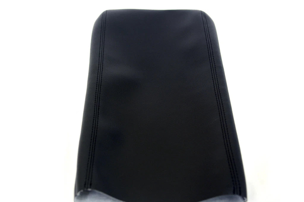 Leather Synthetic Console Armrest Cover for Dodge Dakota (2006–2010) Black