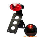 License Plate Bracket w/ Taillight for Harley Chopper Bobber