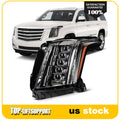 Left Side LED Headlight with Bulbs for Cadillac Escalade ESV (2015–2020)