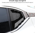 Gloss Black Rear Louver Vent Shutter Cover Trim for Nissan Sentra (2024–2024)
