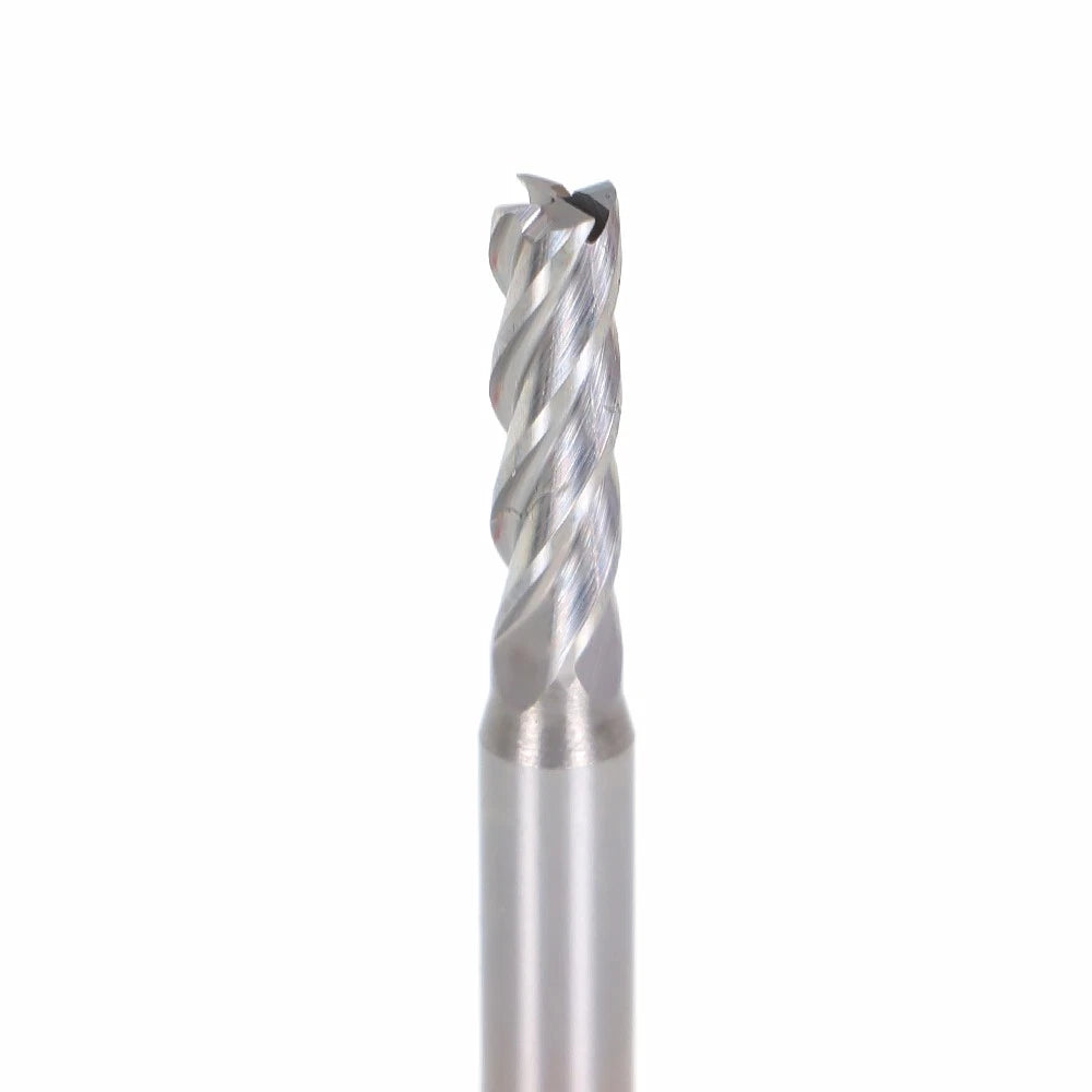 Set of 5 Carbide End Mills for Precision Machining (2" Overall Length)