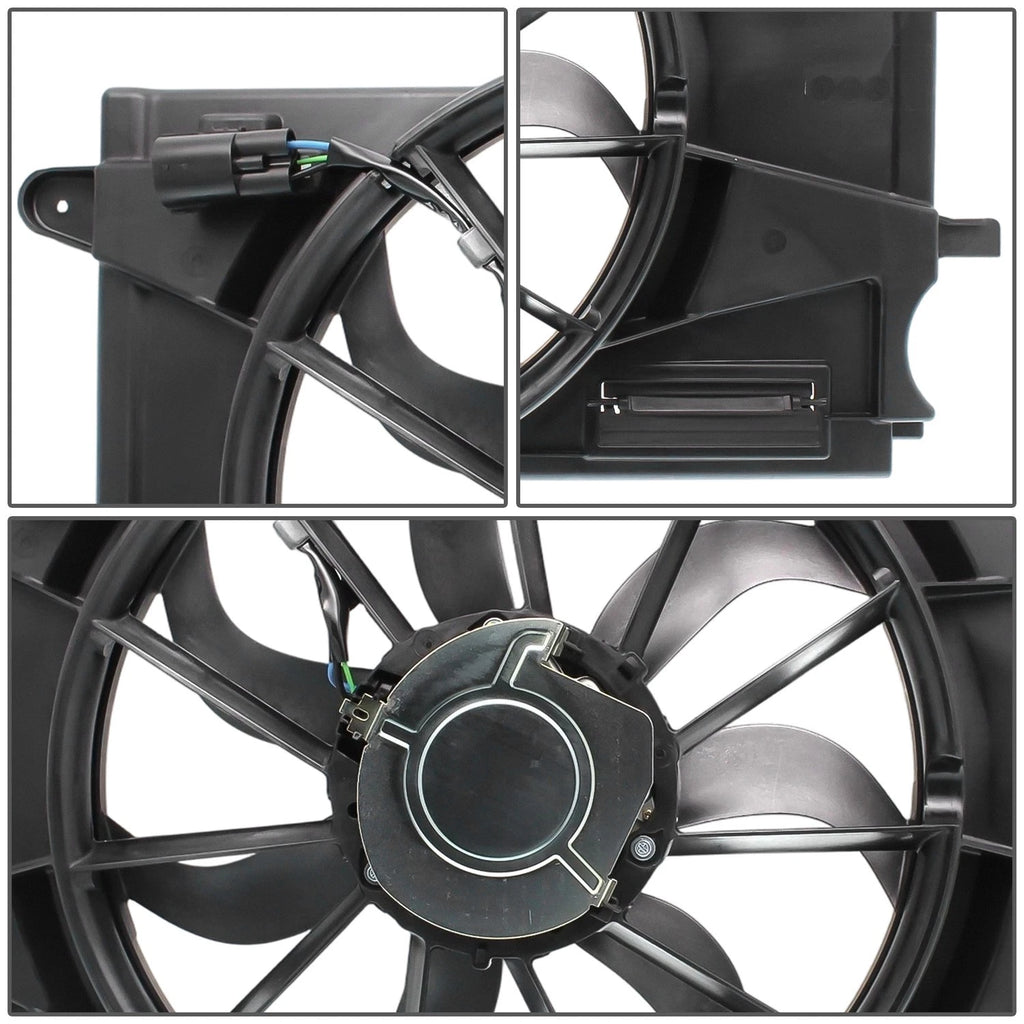 Radiator Fan Assembly for Chevy Cruze L LS LT Premier (2016)
