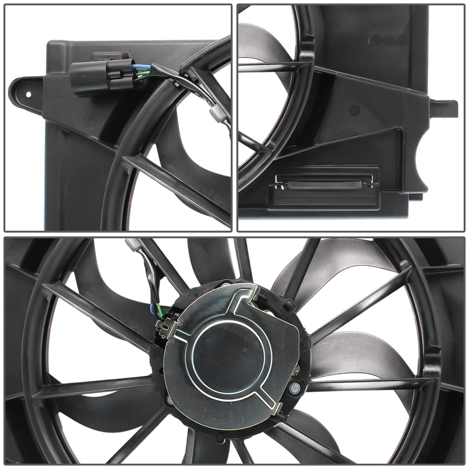 Radiator Fan Assembly for Chevy Cruze L LS LT Premier (2016)