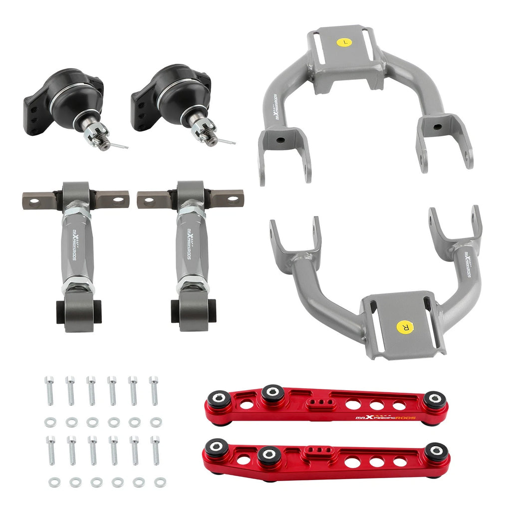 Front A-Arms Rear Camber Lower Control Arms for Honda Civic Integra (1992–1995)
