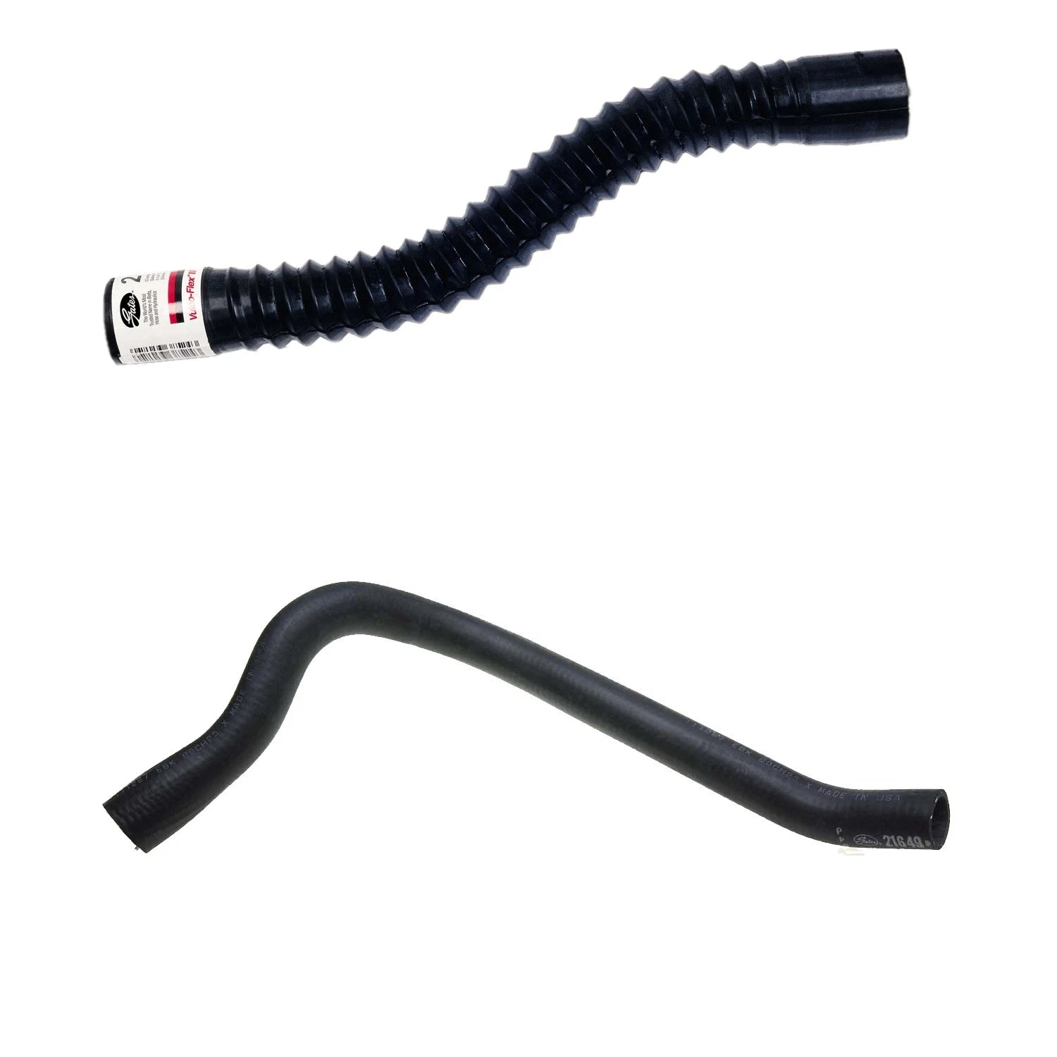 Gates Upper & Lower Radiator Coolant Hose Kit for C20 C30 K30 C2500 C3500 (1973–1995)