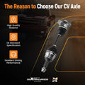 Front CV Axle Shaft for GMC Chevrolet Tahoe Blazer K1500 Suburban K2500 (1995–2000)