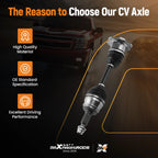 Front CV Axle Shaft for GMC Chevrolet Tahoe Blazer K1500 Suburban K2500 (1995–2000)