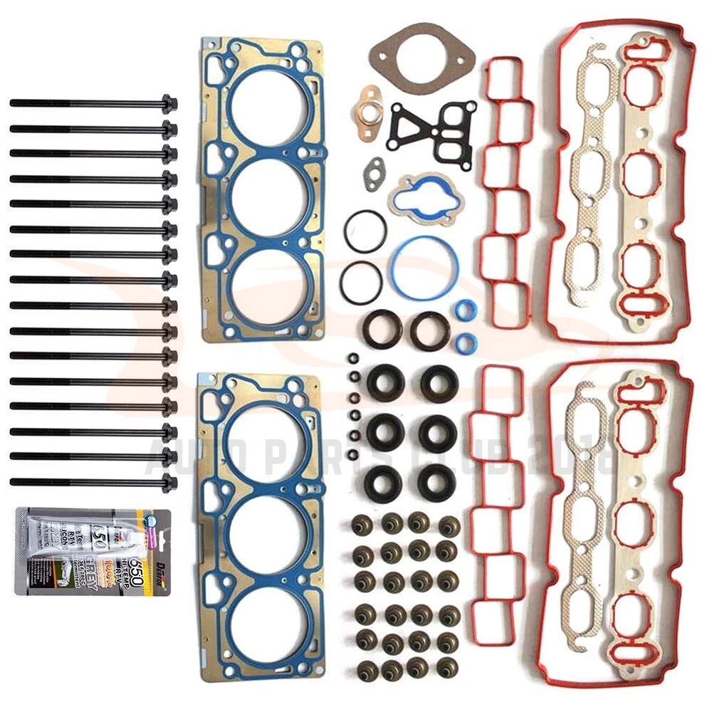 Set of 10 Cylinder Head Gasket Bolts for Chrysler 300 Sebring (2001–2010)