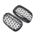 Gloss Black Front Kidney Grille for BMW 1 Series (2011-2014)