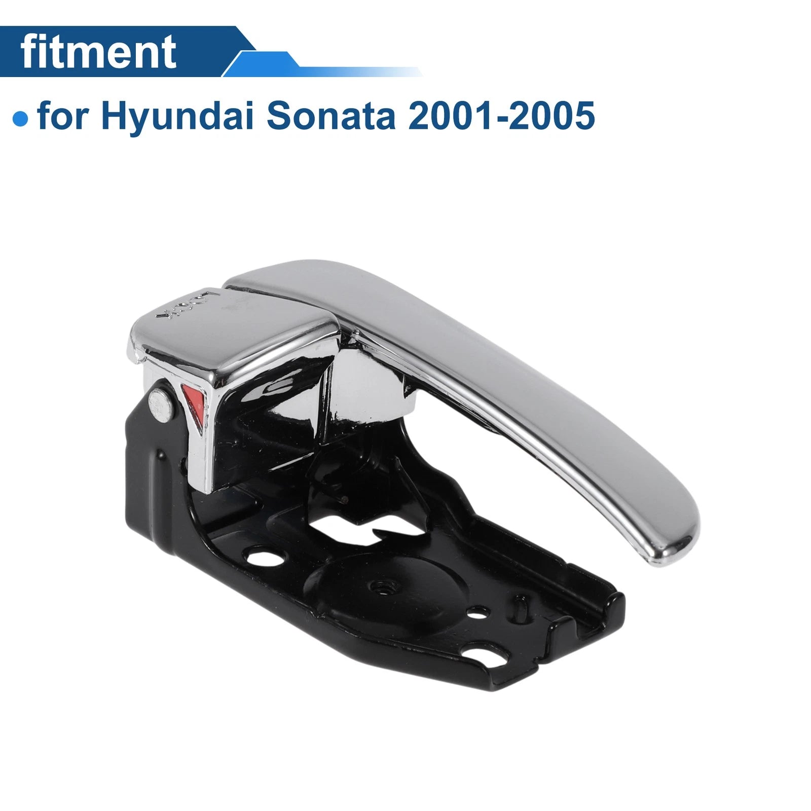 Interior Door Handle for Hyundai Sonata (2001–2005) No. 826203D000 Black Chrome