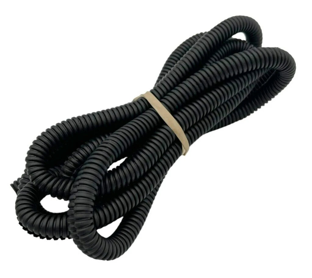 Wire Loom 3/8 Inch Universal 84 Inch Black for All Vehicles (Universal)