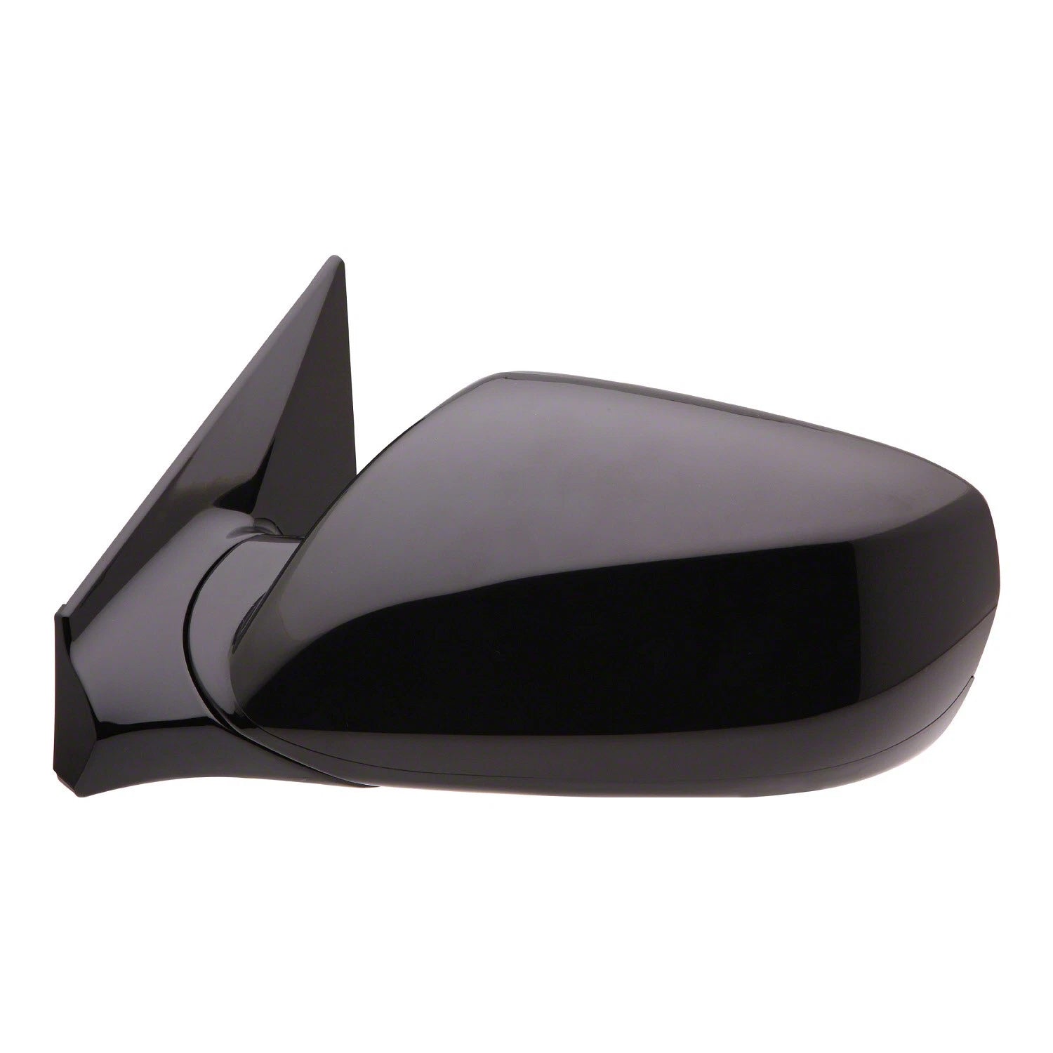 Replacement Ready to Paint Driver Side Power Door Mirror w/o Heated Glass