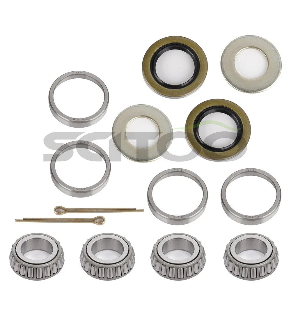 Trailer Galvanized Wheel Bearings 1"x1-1/16" for L44643 / L44610