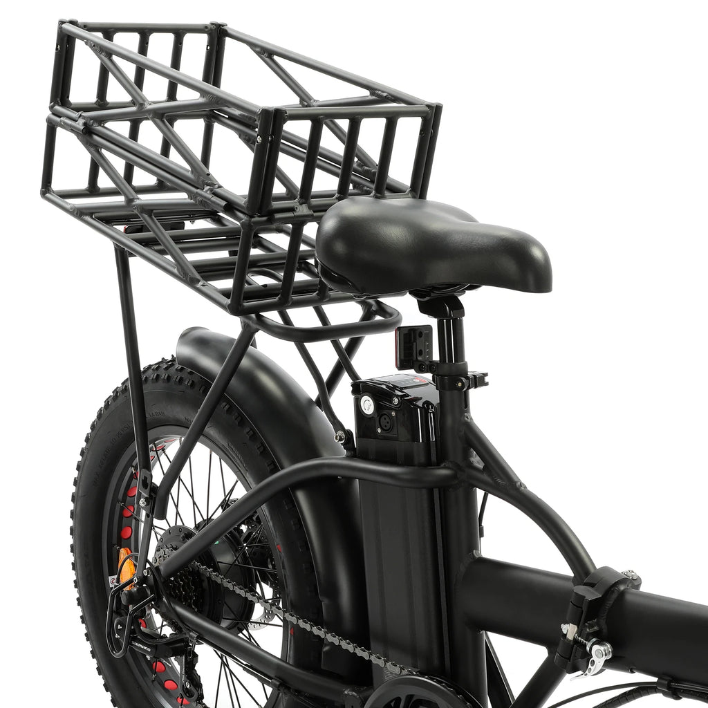 Large Rear Rack Bike Basket for Electric Bike (ECOTRIC)