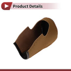 1 Pc Gear Shift Knob Cover for Honda Accord (2008–2012) Black Brown Leather