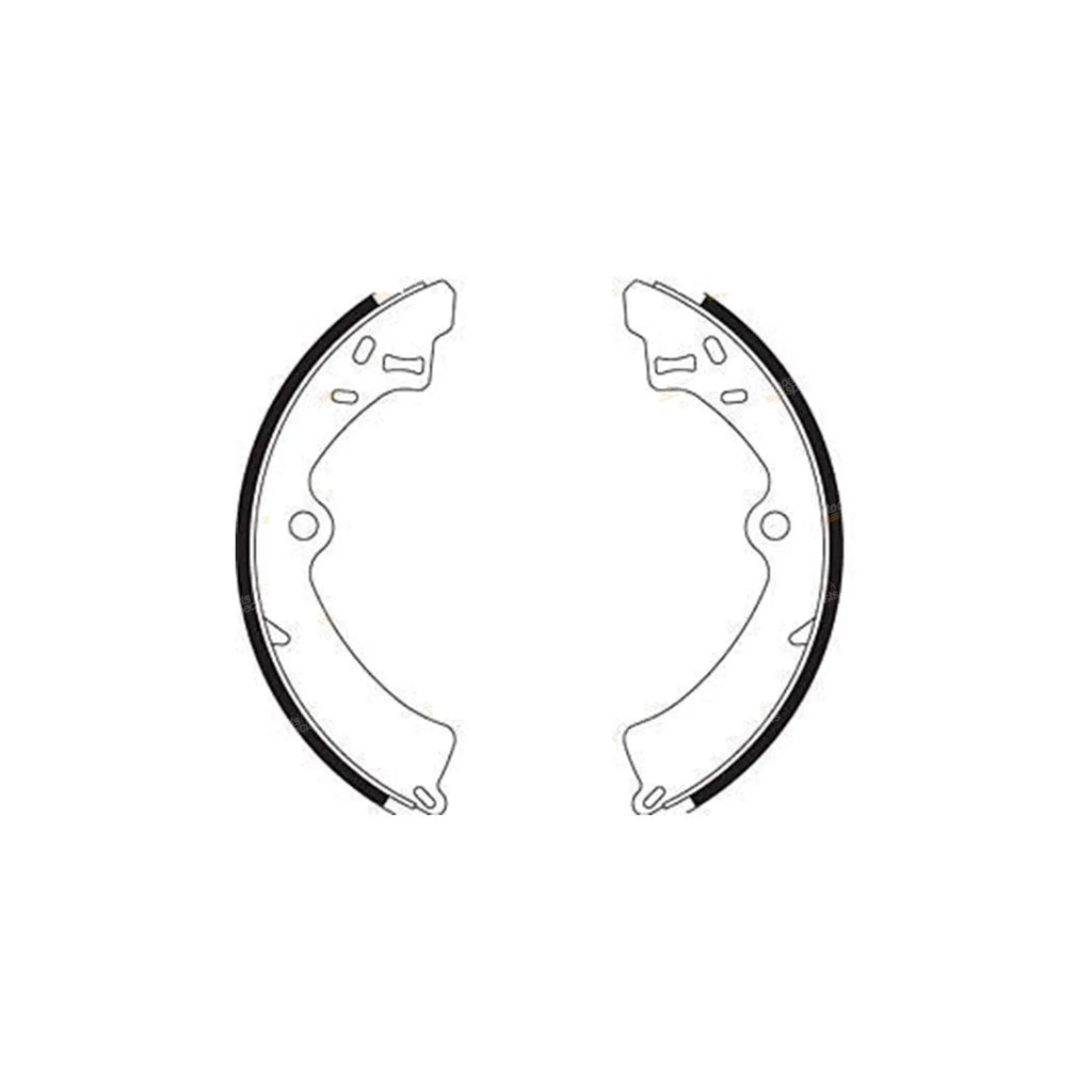 Brake Shoes Set for Suzuki Sierra MG410 SJ50 Narrow Track (1984 - 1987)