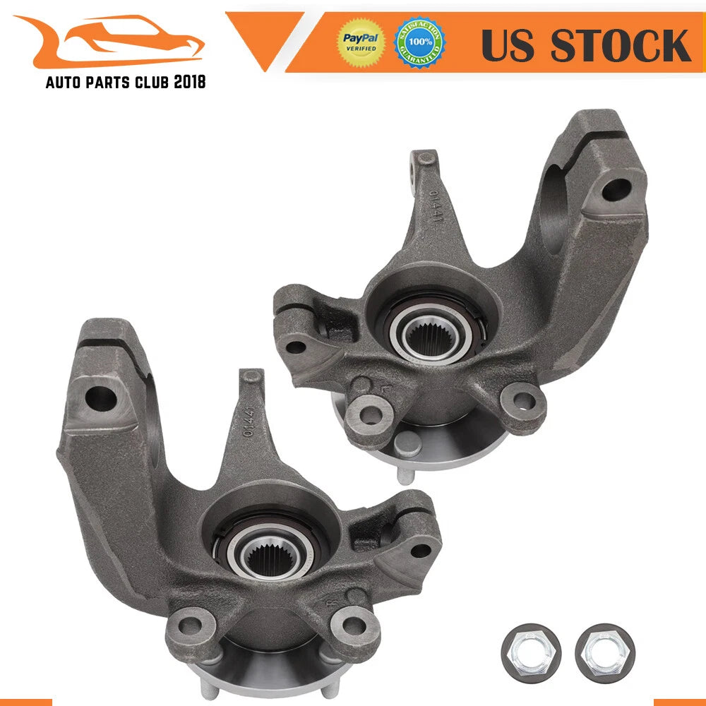 2 Front Wheel Hub Bearings for Ford Focus (2006–2011)