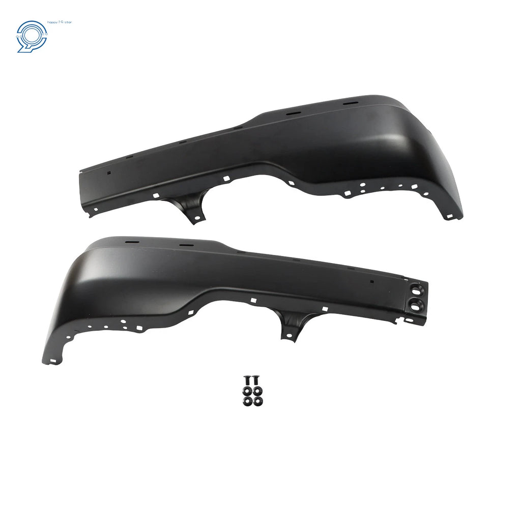 Black Split Front Bumper for GMC Sierra 1500/2500/3500 (1999–2002) Yukon (2000–2006)