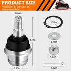 2 x Front Upper Ball Joints for Honda Talon 1000R 1000X (2019–2024)