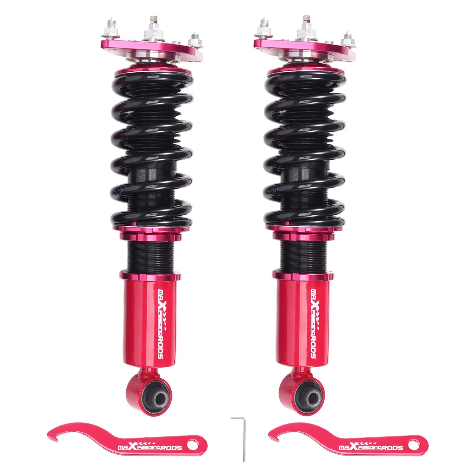 2X Rear Coilovers 24 Level Damper Shock Struts for Subaru Impreza (2008–2013)