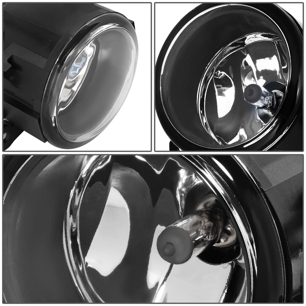 Clear Lens Fog Light Lamps Pair for Ford Navigator Mustang Focus (2005–2022)