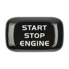 Engine Button Anti-corrosion Black Dirt-resistant for Car