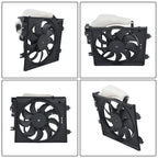 Set of 2 Radiator Fan & Condenser Fan for Subaru Forester (2019–2021) 73310SJ000