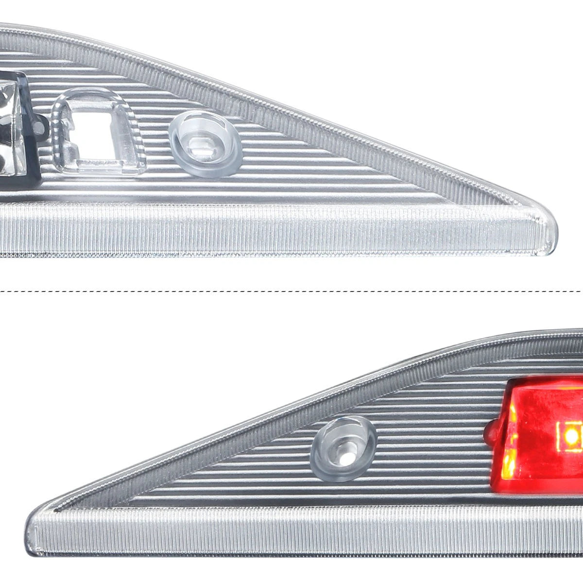 LED Third Tail Brake Light Lamp Bar Chrome for Ford Freestyle/Taurus X (2005–2009)