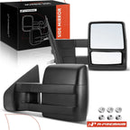 Manual Towing Mirrors for Ford F-150 (2004–2014) - Heated, Manual Fold