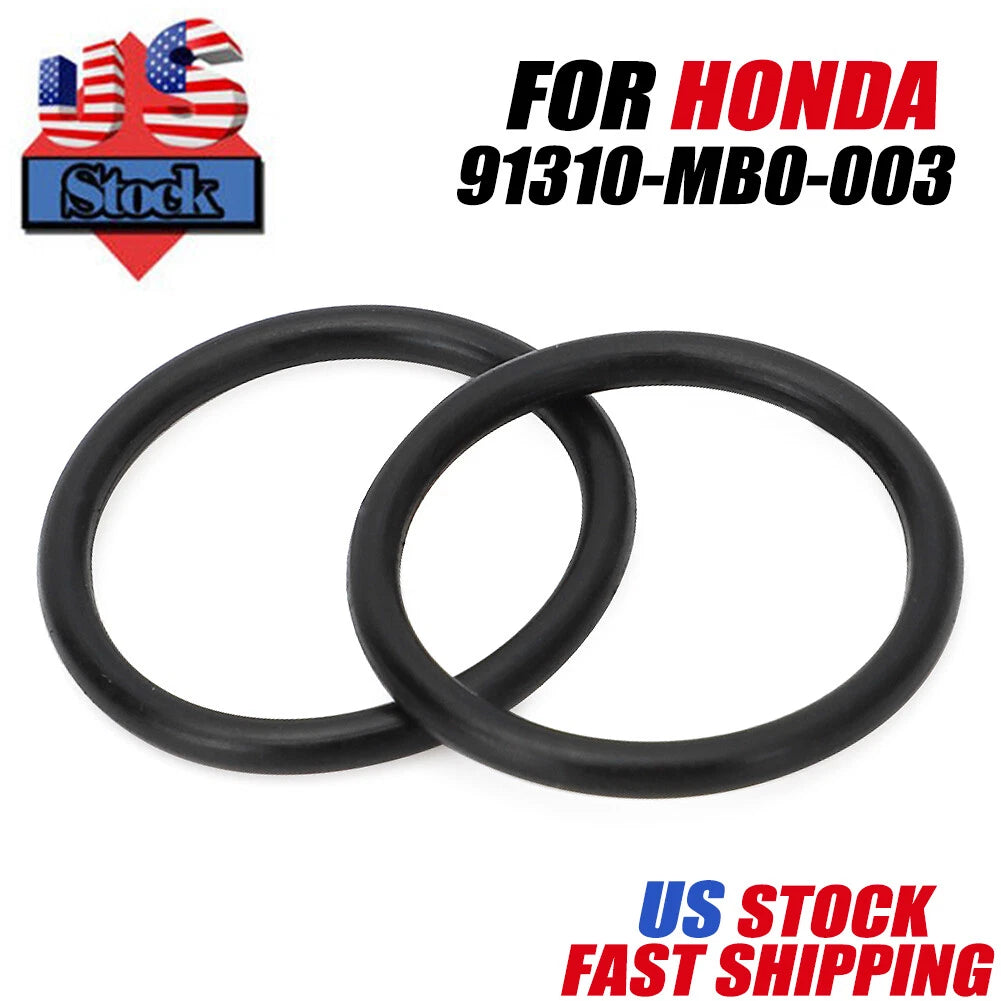 Cylinder Coolant Crossover Tube O-Ring 91310-MB0-003 for Honda Shadow 750 1100 (1997–2007)