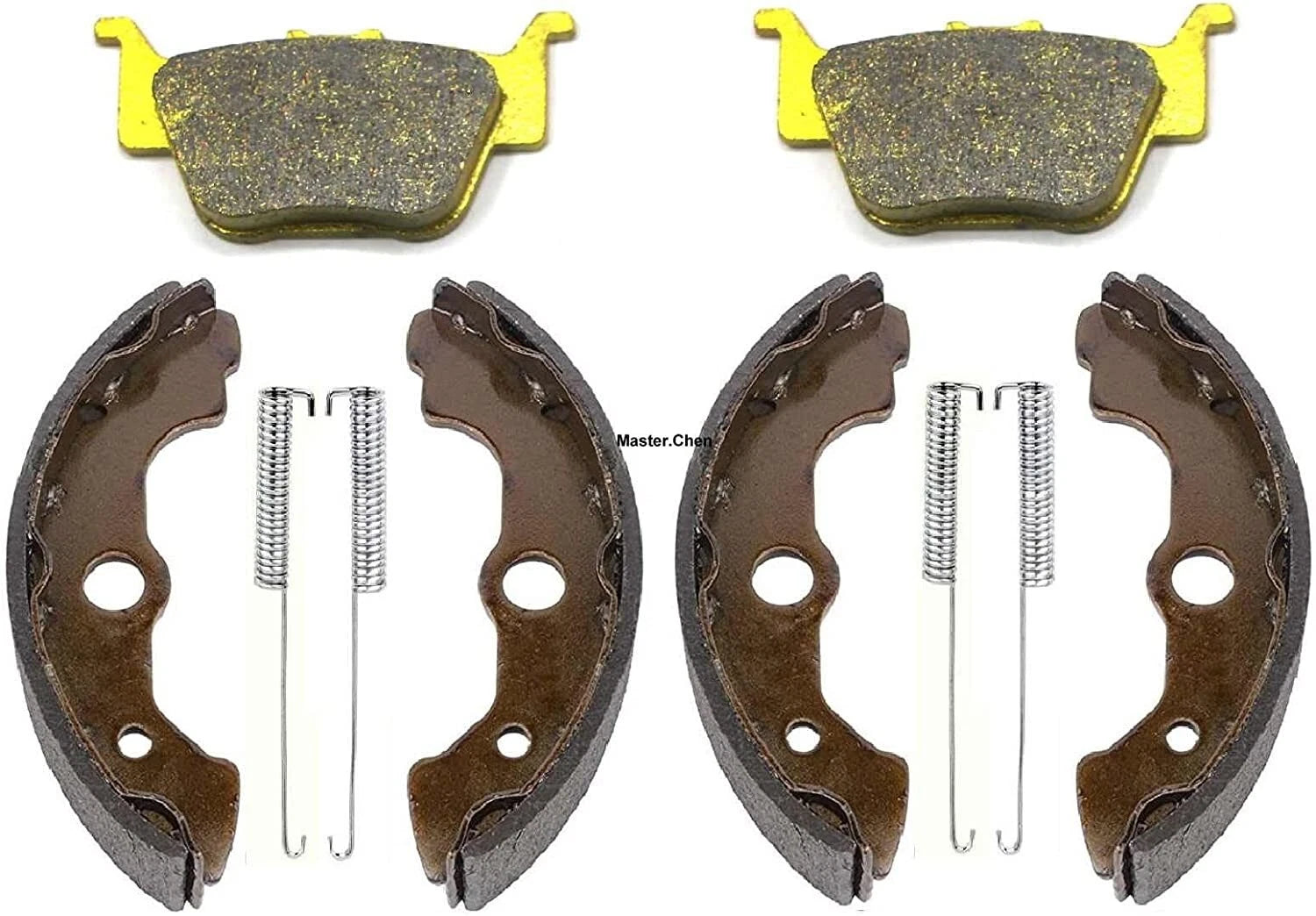 Brake Pad Shoes for Honda Rincon 650 TRX650FA TRX650FGA GPScape (2004)