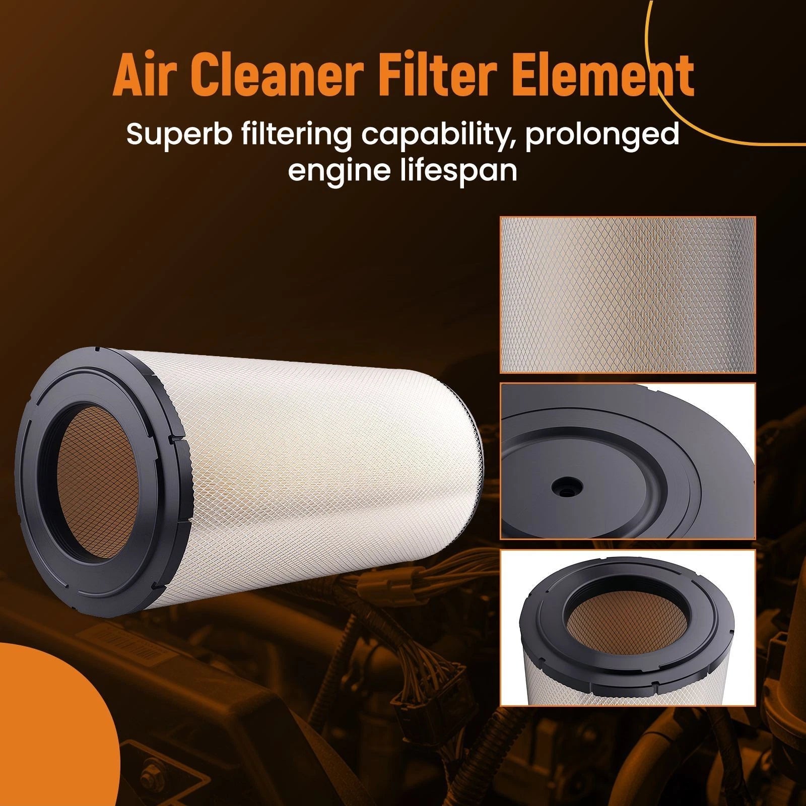 Air Filter for Western Star 4900, 4900EX, Peterbilt 389