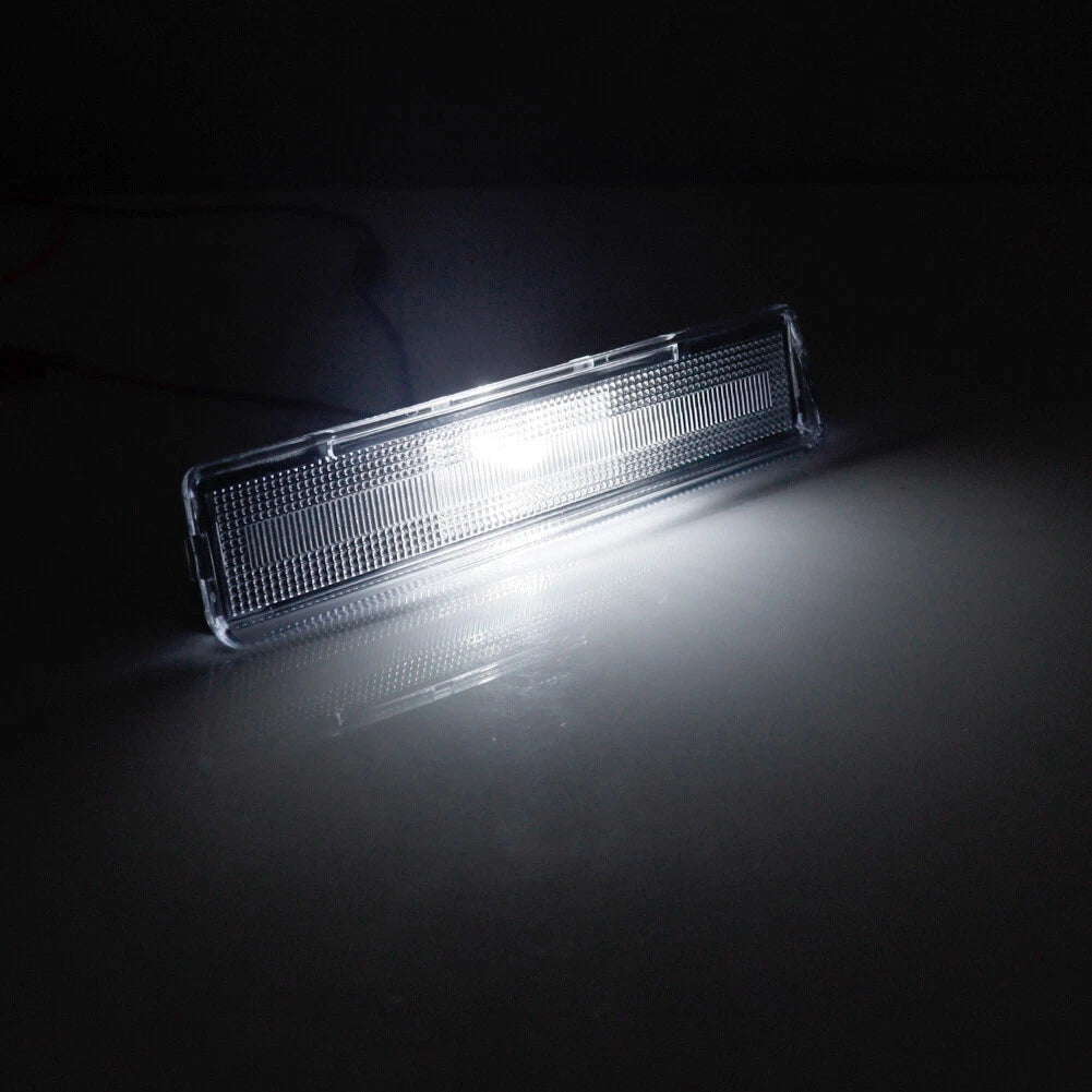 Clear Lens White LED Front Side Marker Lights for Ford F150 F250 F350