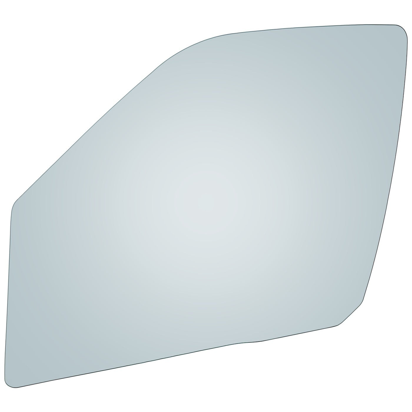 Set of 2 Front Door Glasses for Lincoln