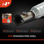 Catalytic Converter Rear for Mitsubishi Lancer (1989)