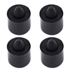 4 x Upper Door Rubber Bumper Bushings for 1997-2004 Ford F-Series
