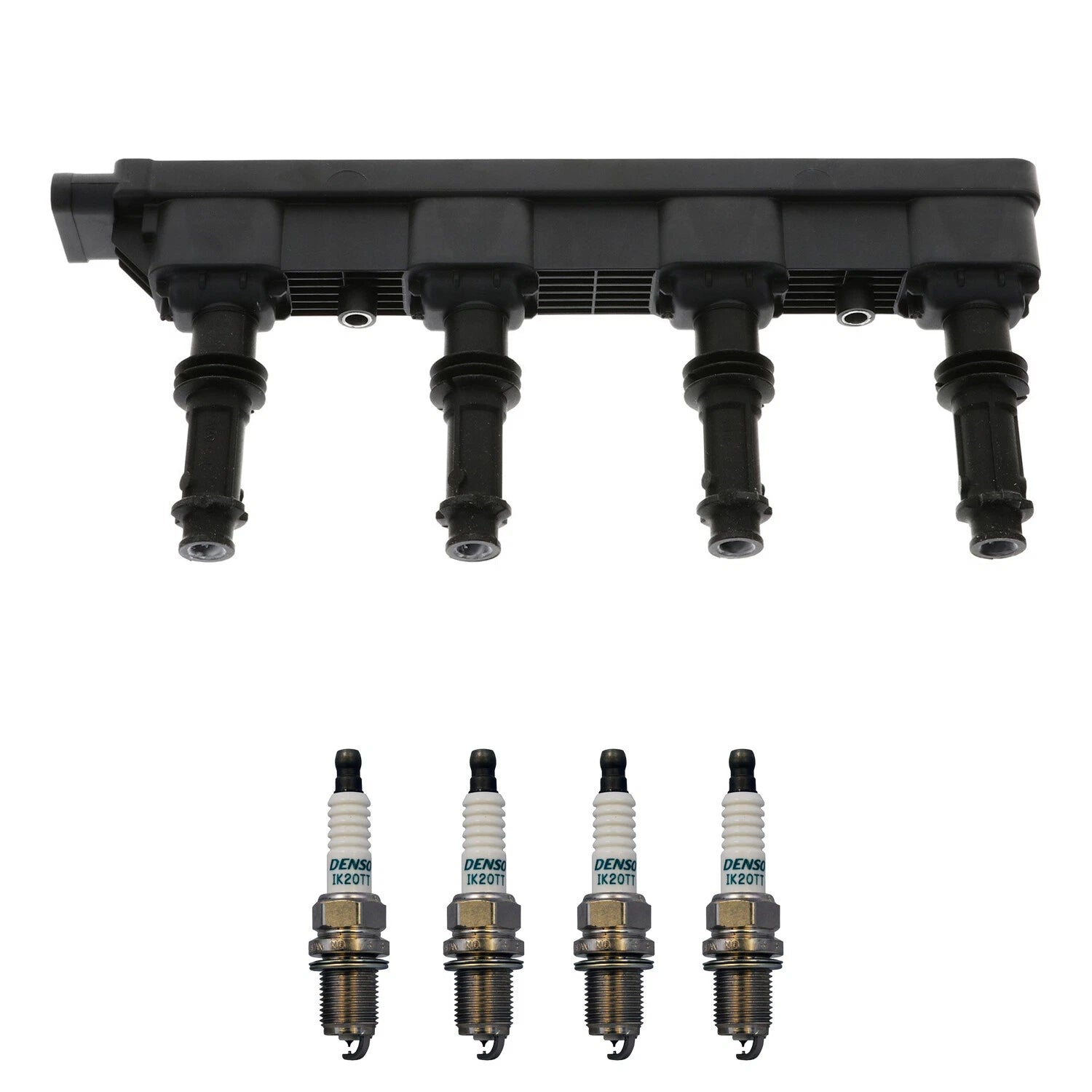 Set of 5 Ignition Coil & Iridium TT Spark Plug Kit for Audi A4 TT (2000–2023)