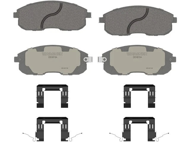 Front Brake Pad Set for Suzuki SX4 (2012) DQ457DZ