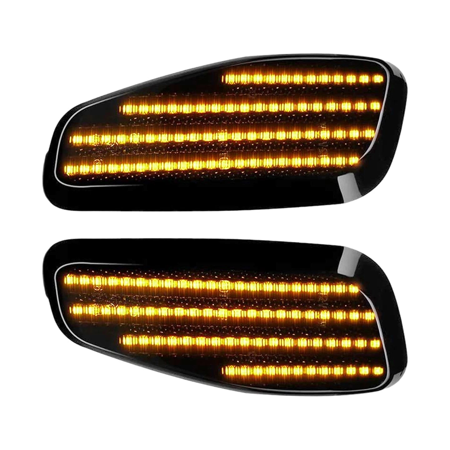 Pair of Smoked Front Side Marker Turn Signal Lights for Jeep Renegade (2015–2022)