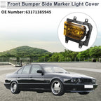 1 Pc Left Front Bumper Side Marker Light Cover for BMW E30