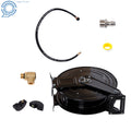 Heavy Duty Steel Power Washer Hose Reel for Auto-Retractable Use (50FT)