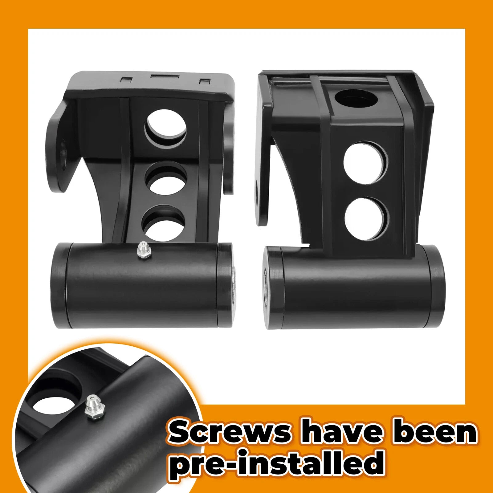 2" Drop Lowering Shackles Leveling Kit for Dodge Ram 2500 3500 (2003–2013)