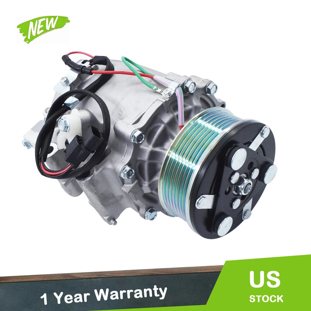 A/C Compressor & Clutch for Honda Civic 2006–2011 (1.8L, 38810-RNA-A02)
