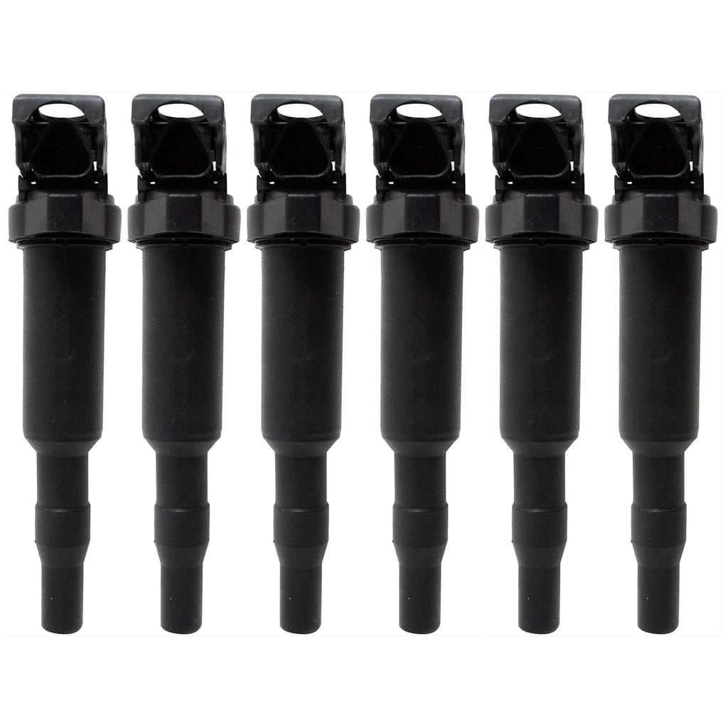 Ignition Coils Set of 6 for BMW 5 Series (550, 650, 760, 750, 328, 740, 323, 528, 535, 525, 530)