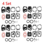 Set of 4 Carburetor Gasket Repair Kit for Honda GX22 GX31 (WALBRO K20-WYL)
