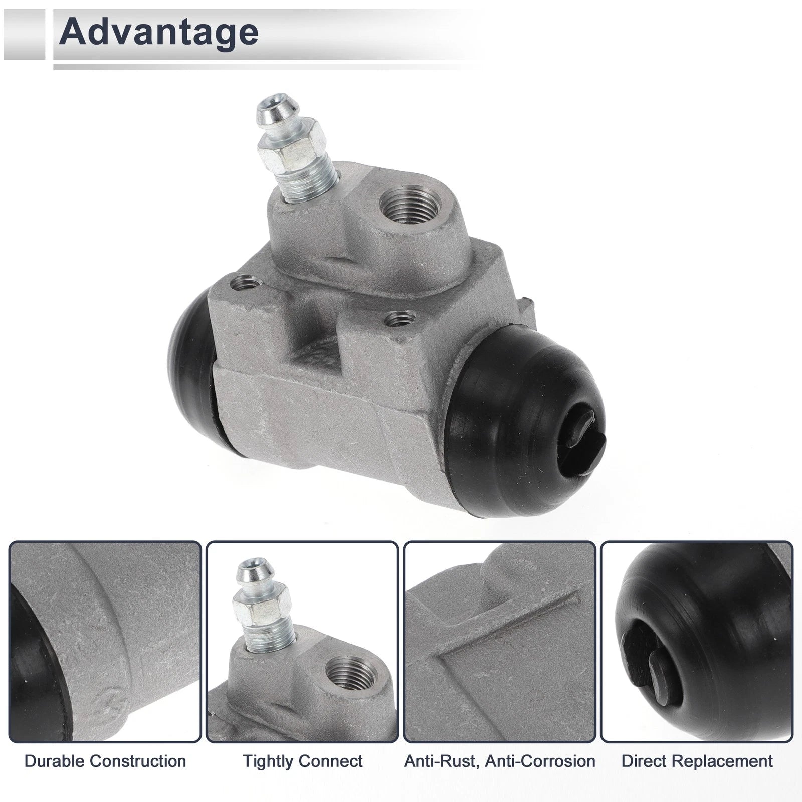 Rear Brake Wheel Cylinder No. 583300P000 for Hyundai Accent (2012–2017)