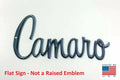 Metal Emblem Sign Script Logo for Chevrolet Camaro (1970–1974)