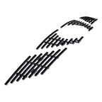 Stainless Black Billet Grille Insert for Nissan Rogue (2014–2016)